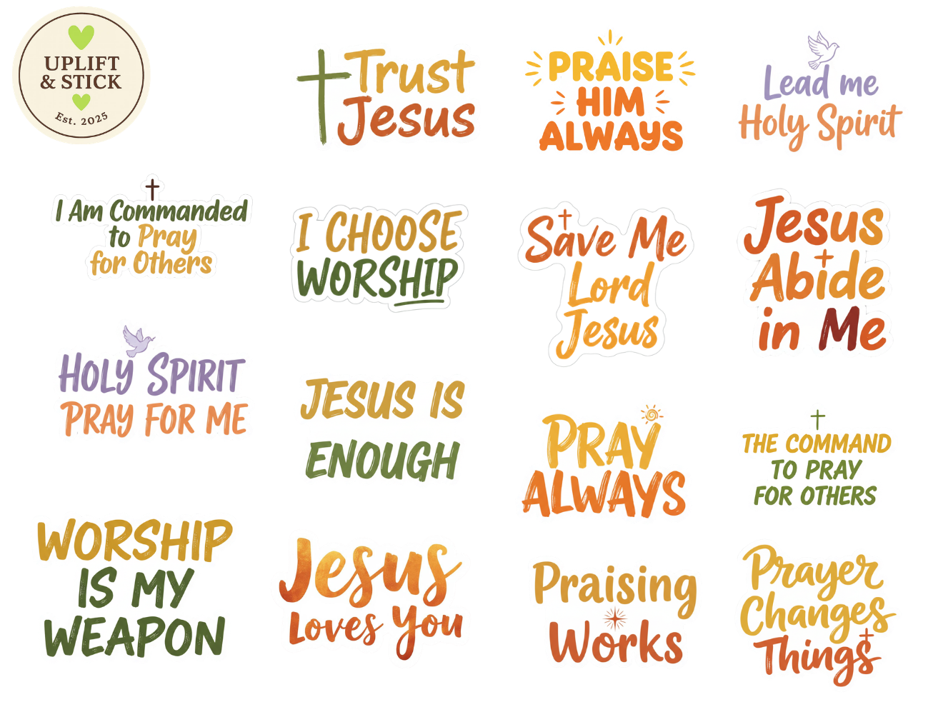 Faith Sticker Sheet