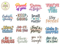Encouragement Sticker Sheet