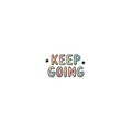 Keep Going - Sticker